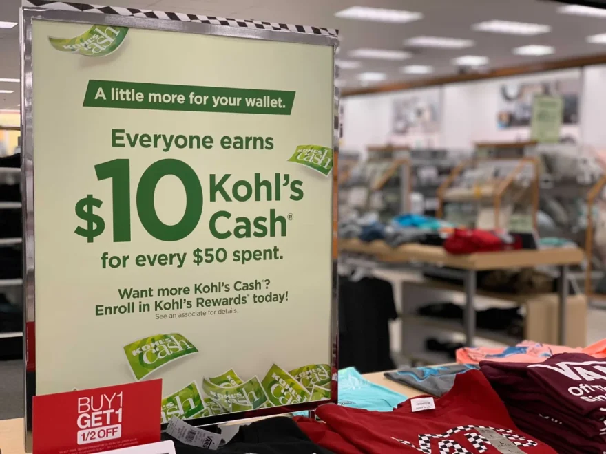 paying with kohl's cash