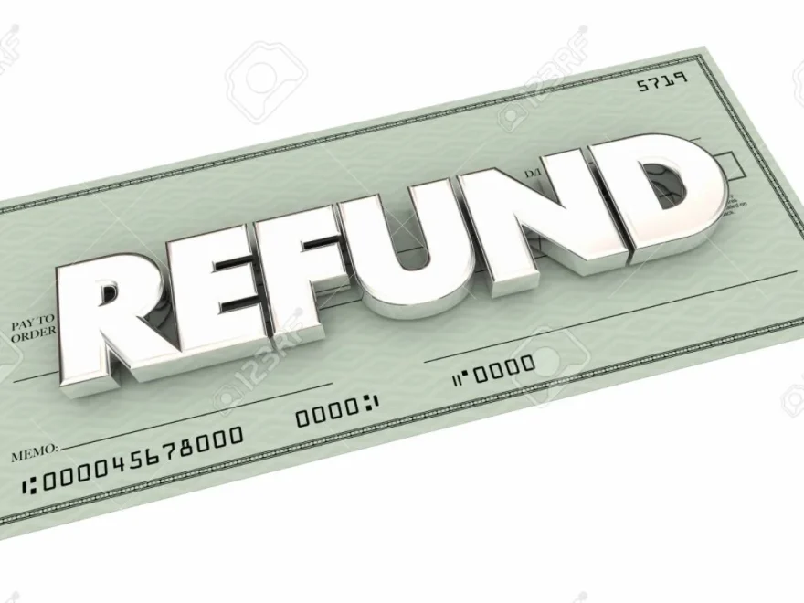 premium refund check